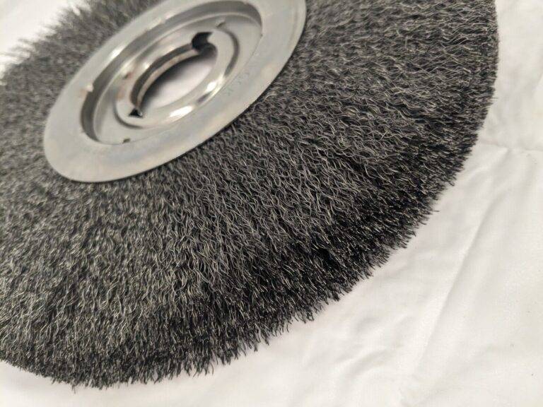 WEILER Wheel Brush: 12″ Wheel Dia, Crimped 06180