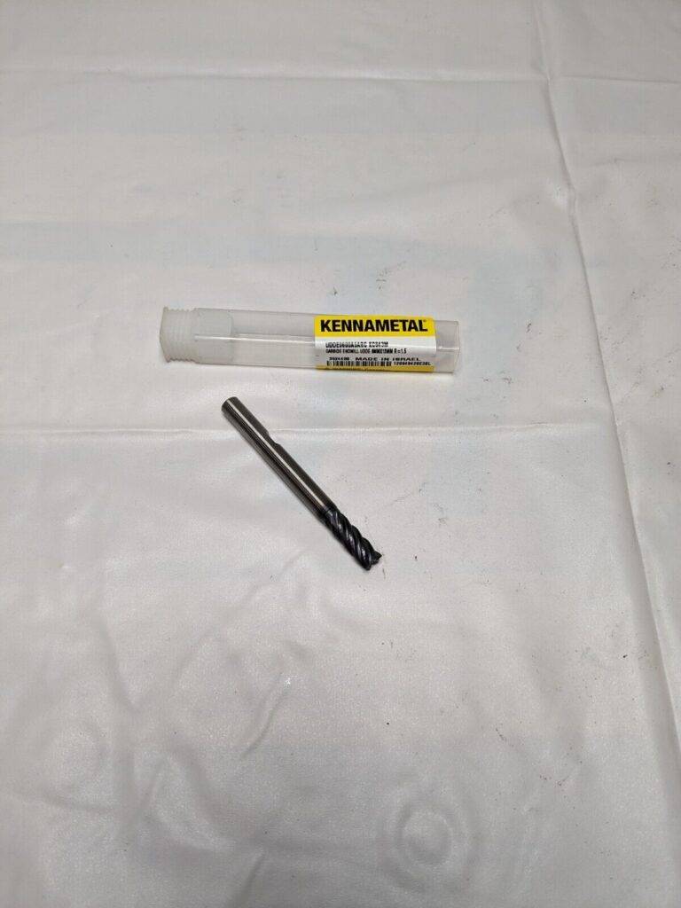 KENNAMETAL Corner Radius End Mill: 6 mm Dia, 13 mm LOC 3524488