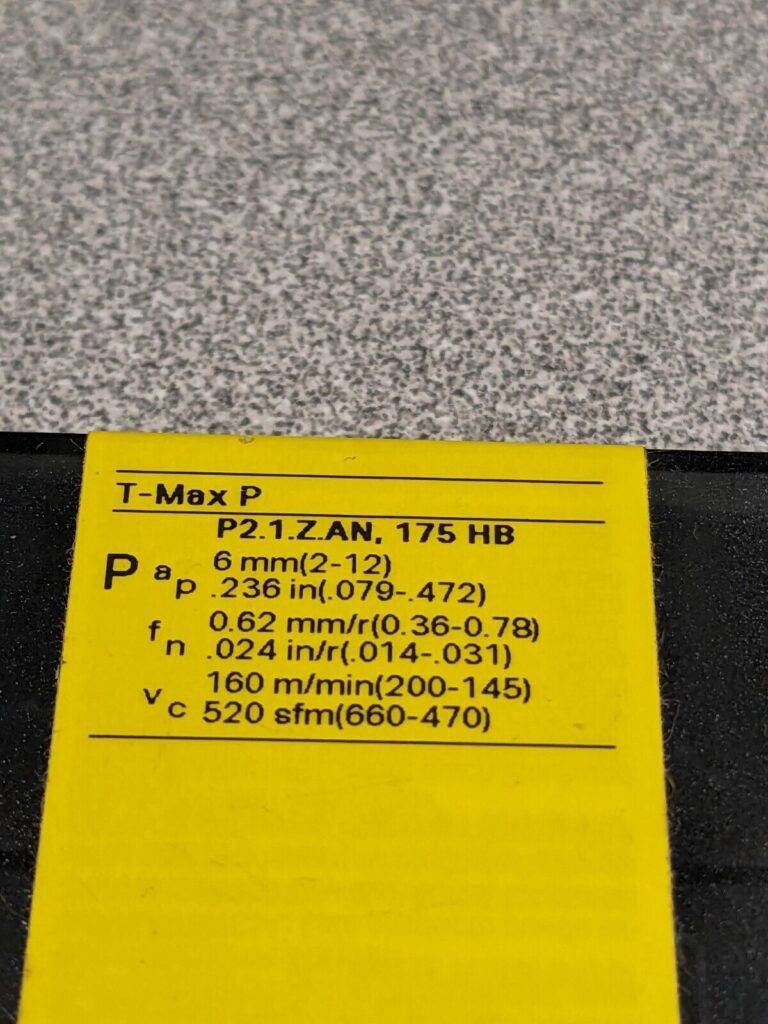 Sandvik Turning Insert: SNMG643-MR 4335, Solid Carbide Qty 3 7080810