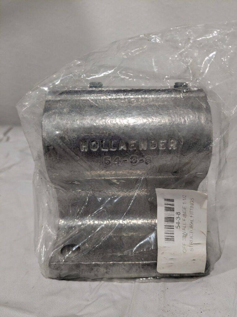 HOLLAENDER 1-1/2″ Pipe, Offset Wall Flange, Aluminum Alloy 54-3-8