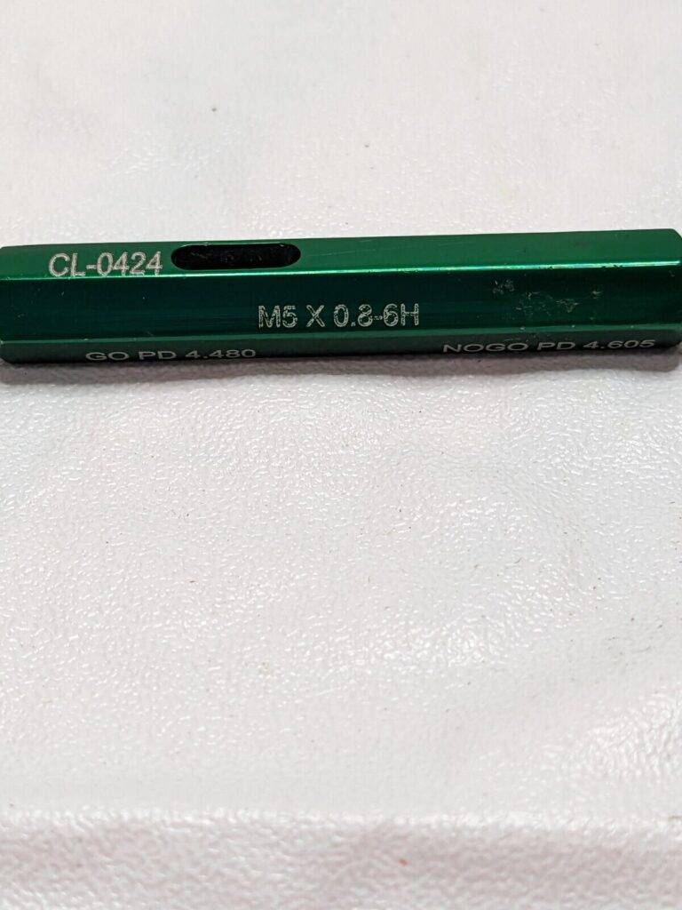 GF GAGE Truncated Taperlock Gage: M5 x 0.80, Go & No Go S0500806GS