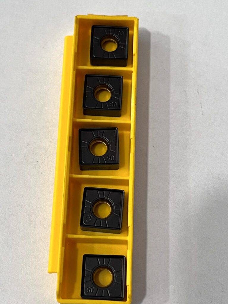 KENNAMETAL Milling Insert: SNPJ120608SNGD KCK15, Solid Carbide Pack of 5
