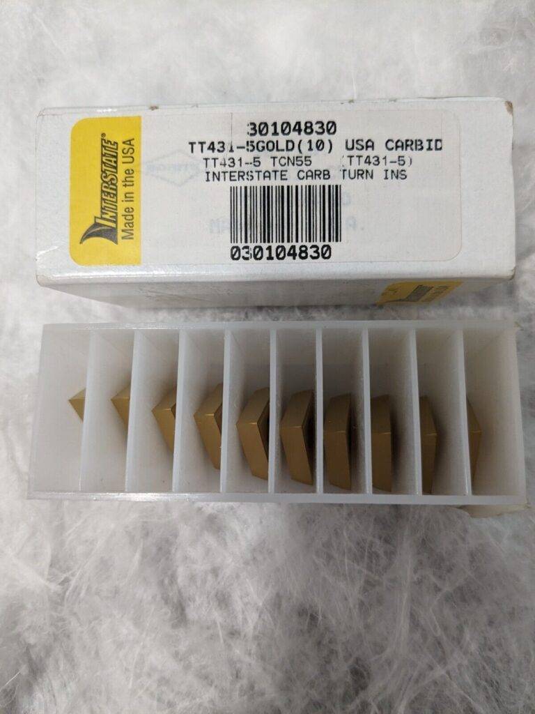Turning Insert: TT-431 TCN55, Solid Carbide 10 pack TT-431-5COATED