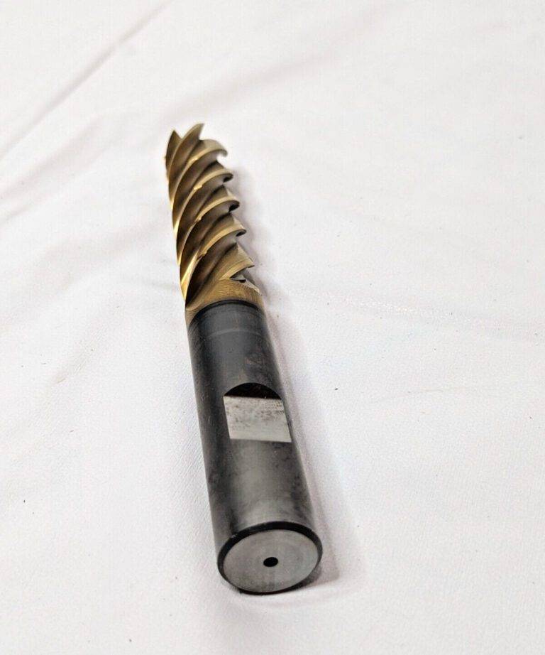Emuge TiNox-CUT Square End Mill w/Axial Through Coolant 5/8" Dia 5FL 2581TZ.0625