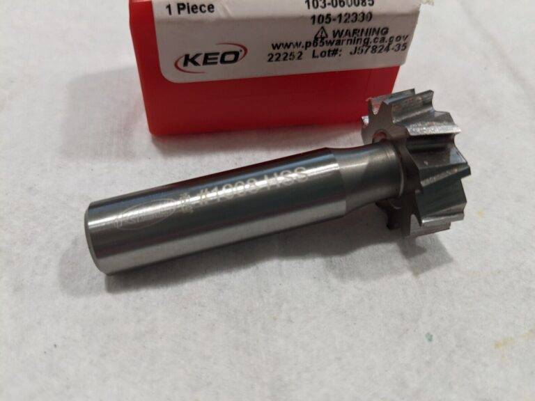 KEO Woodruff Keyseat Cutter: 1" Cut Dia 103-060085