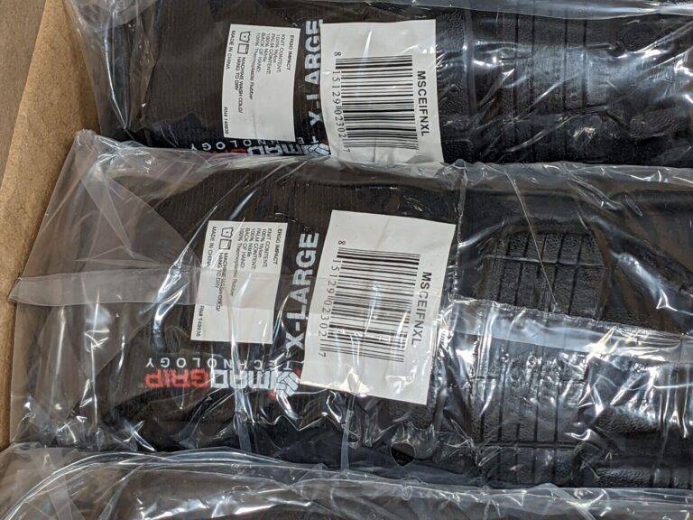 Mad Grip Work Gloves: Size XL, Nitrile-Coated Nitrile & Nylon Qty 48 MSCEIFNXL