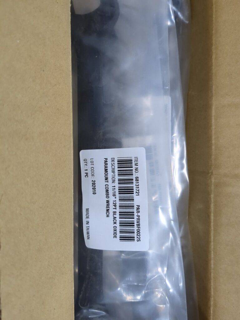 PARAMOUNT Combination Wrenches 5pk: 11/16" Head Size 022-1116-BF