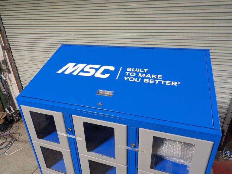 Supply Point LockerSense Clear Front Security Locker 79 x 43 x 20 USED NO KEYS