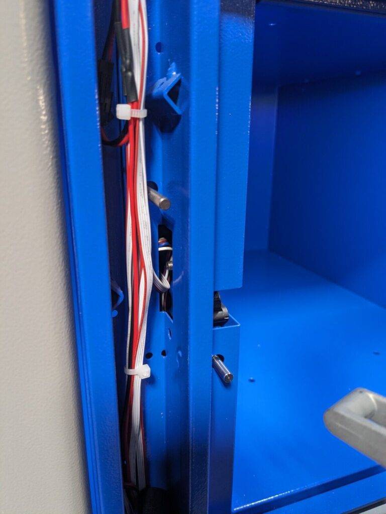 Supply Point LockerSense Clear Front Security Locker 79 x 43 x 20 USED NO KEYS