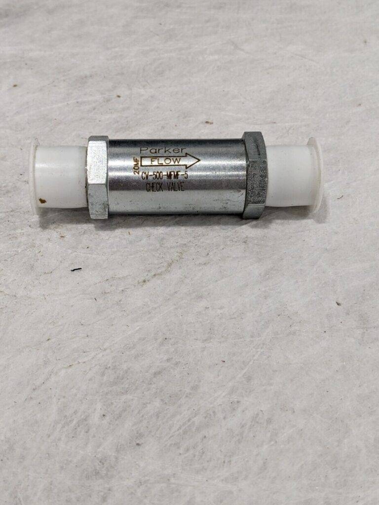 PARKER Hydraulic Control Check Valve: 3/4-16 Inlet, 3/4-16 Outlet CV-500-MFMF-5