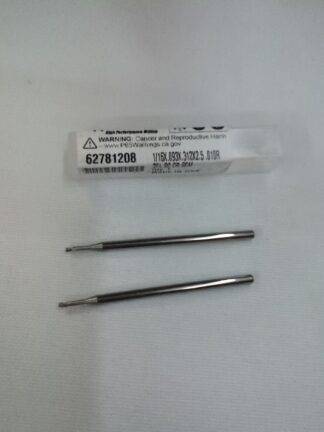 ACCUPRO Corner Radius End Mills: 1/16" Dia, 1.25" LOC, 3 Fl 14796237