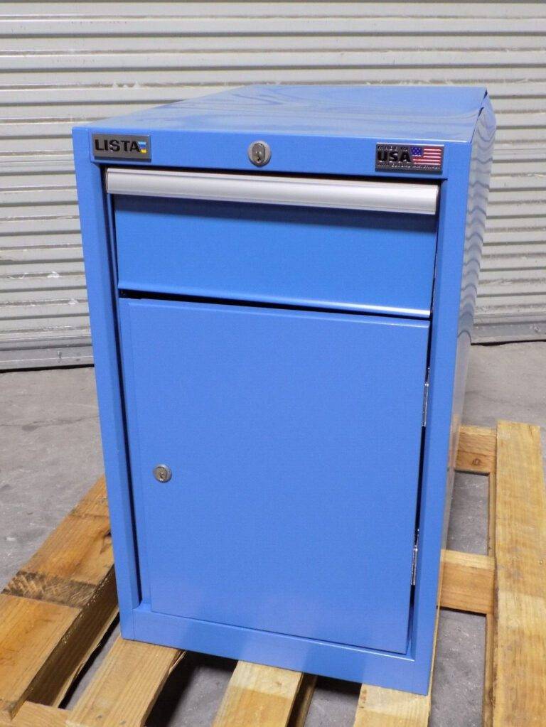 Lista Modular Steel Storage Cabinet 17" W. x 28" D. x 27" H. Scratch N Dent