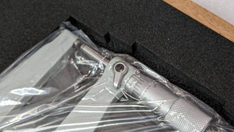 SPI Deep Throat Micrometer w/Cert 0-1" Range 0.0001" Graduation 17-776-6