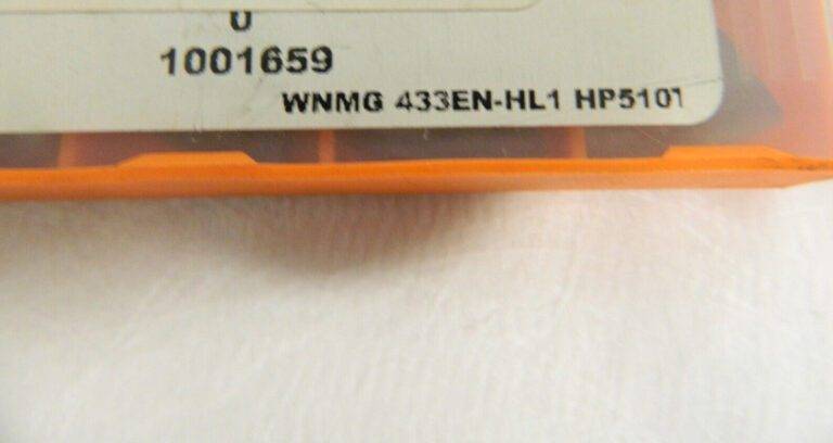 Hertel WNMG433EN –HL1 HP510T Carbide Turning Insert Box of 10 1001659