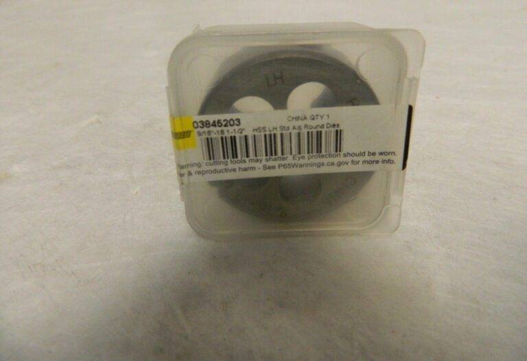 Interstate 9/16-18 UNF 314-4266 HSS Round Adjustable Die Qty 2 03845203