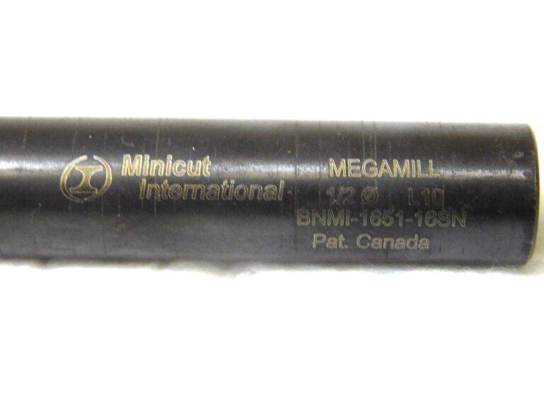 MiniCut International Indexible Ball Nose End Mill 1/2”x 5.125”L BNMI-1651-16SN