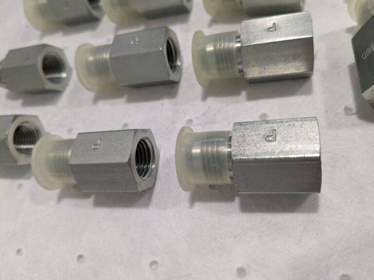 PARKER Steel Flared Tube Connector 10pk: 3/8" OD 37 deg Flared Angle P00137