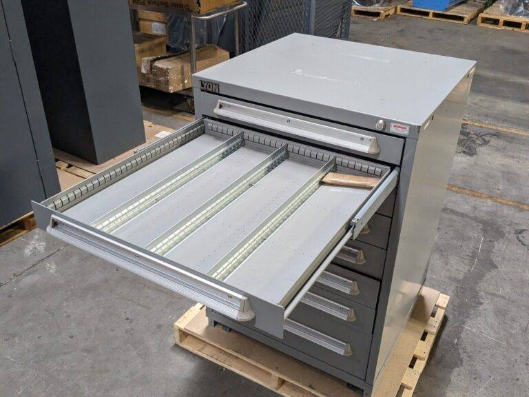 Lyon Modular Storage Cabinet 8 Drawer 44" H. x 30" W. x 28" D. Scratch N Dent