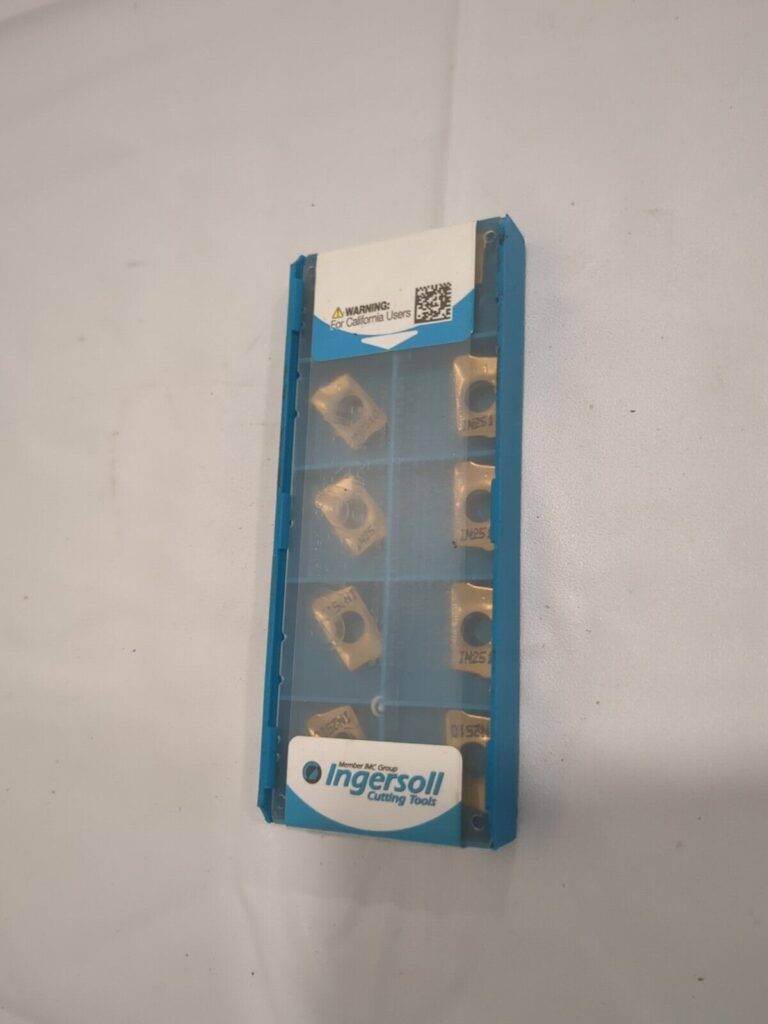 ingersoll Milling Insert 10pc: AOMT120408R IN2510, IN2510, Solid Carbide 5813022