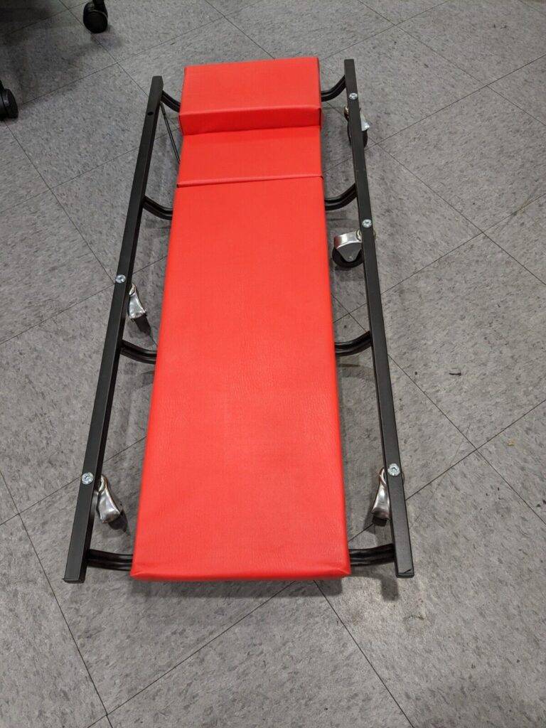 PRO-SOURCE 330 Lb Capacity, 6 Wheel Creeper with Adjustable Headrest 60619079