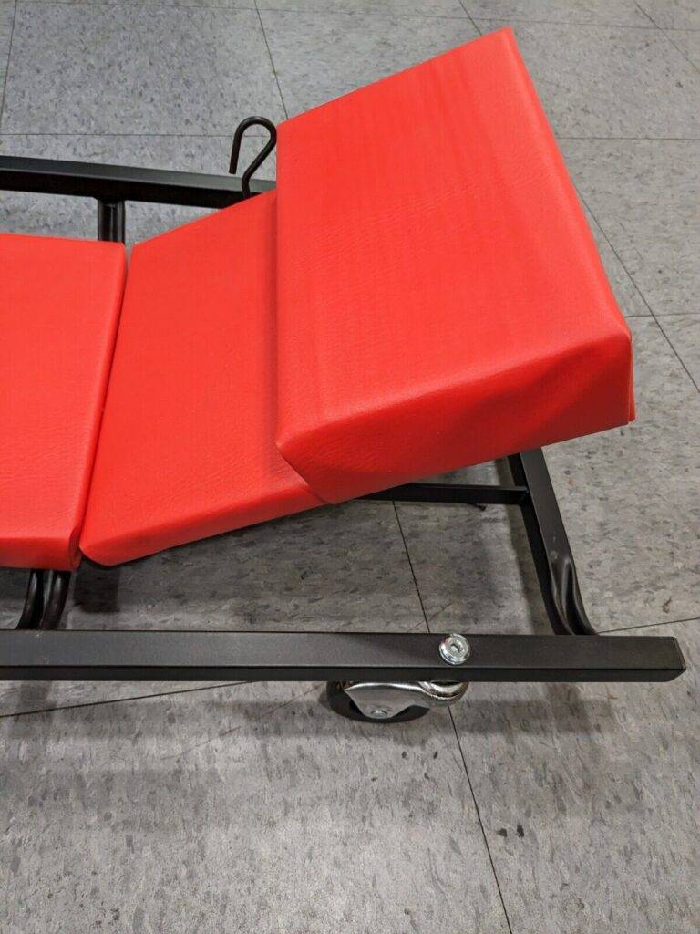PRO-SOURCE 330 Lb Capacity, 6 Wheel Creeper with Adjustable Headrest 60619079