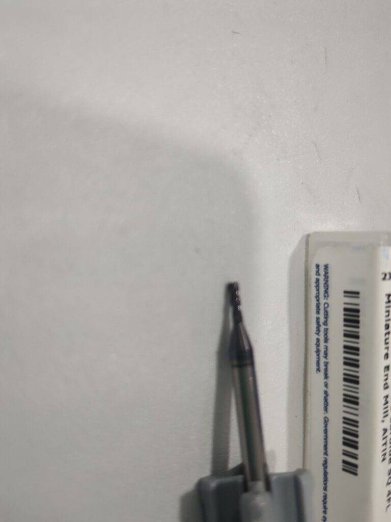 HARVEY TOOL Square End Mill: 1.40 mm Dia, 4 Fl Solid Carbide 73055-C3
