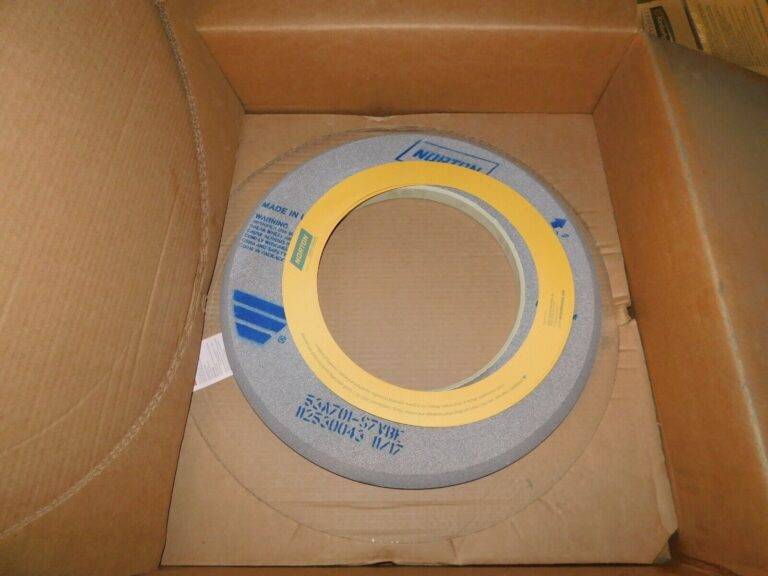 Norton Surface Grinding Wheel 21" Diam x 12" Hole x 1-1/4" Thick 69083103805