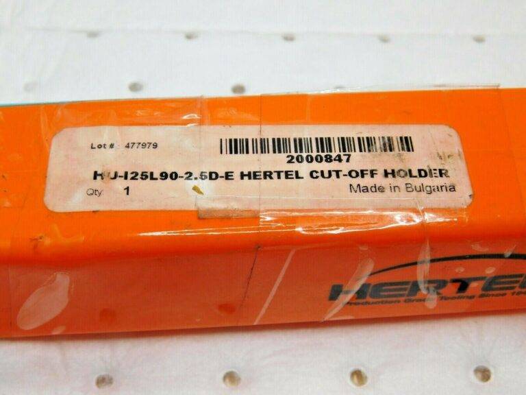 Hertel Cut-Off Tool Holder Left Hand HU-I25L90-2.5D-E 2000847