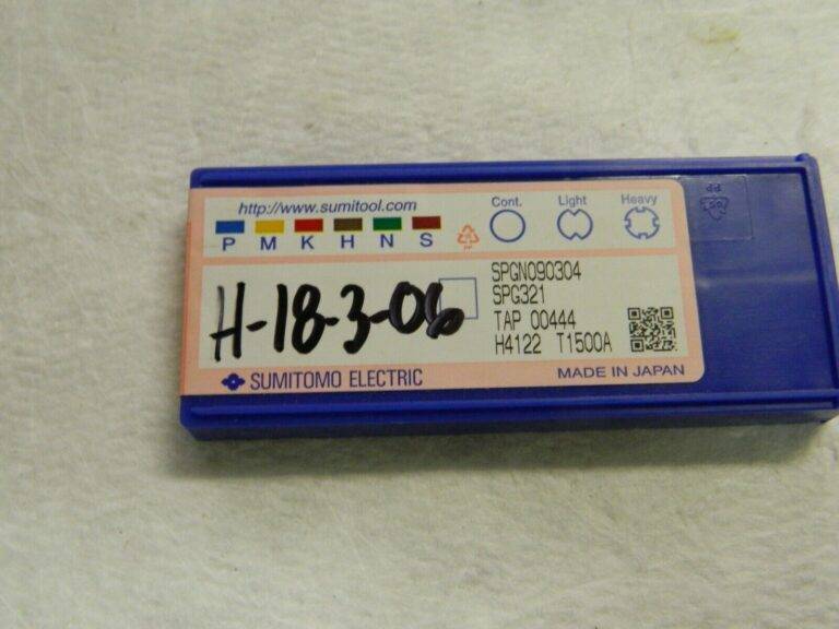 Sumitomo SPG321 NONE Grade T1500A Cermet Turning Insert QTY 10 12JT811