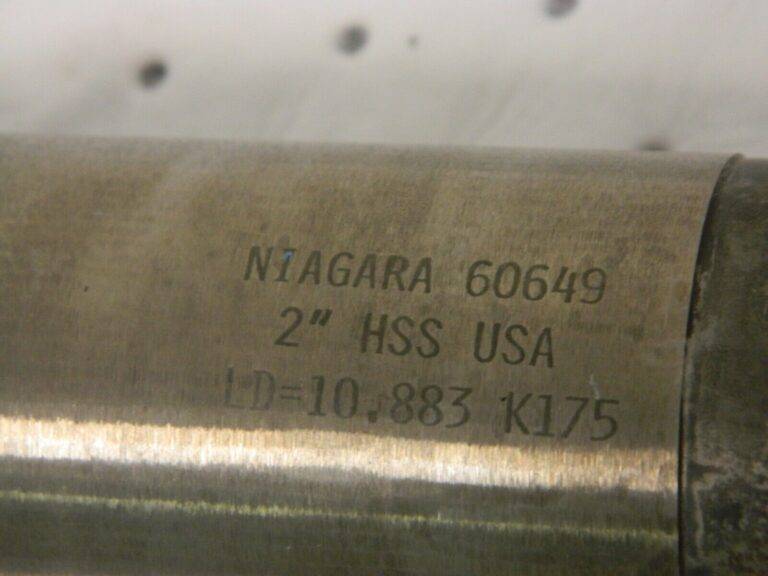 Niagara Cutter Square End Mill Extra Length 2" Dia. x 4" LOC 6FL HSS N60649
