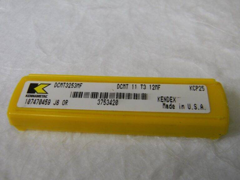 Kennametal Kendex Carbide Turning Inserts DCMT3253MF KCP25 Qty-5 3753420