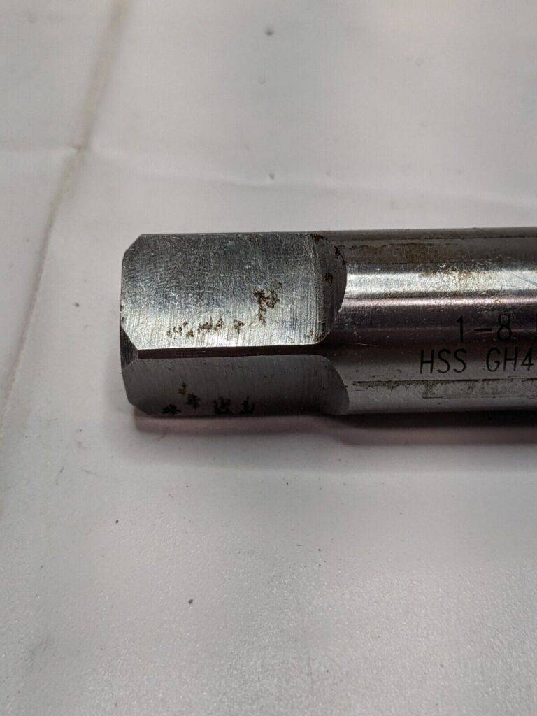 Interstate Straight Flute Tap: 1-8 UNC, 4 Flutes, Plug 04489019