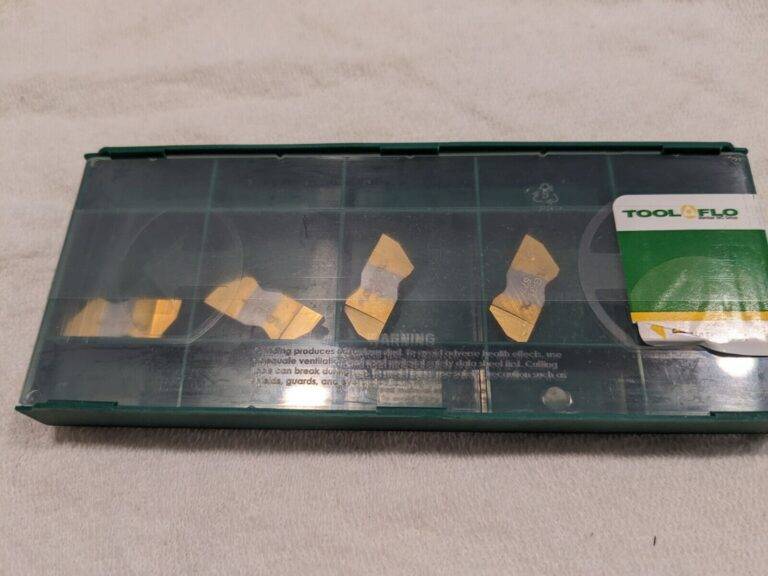 TOOL-FLO Grooving Insert 5pc: FLG3110 GP50, Solid Carbide 563810LN4C