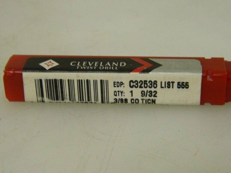 Cleveland Twist Drill Square End Mill 2 Pack Milling Dia 9/32" C32536