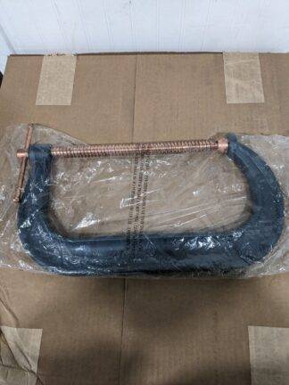 Blue Point C-Clamp: 12-1/4" Max Opening, 6-5/16" Throat Depth CL412A