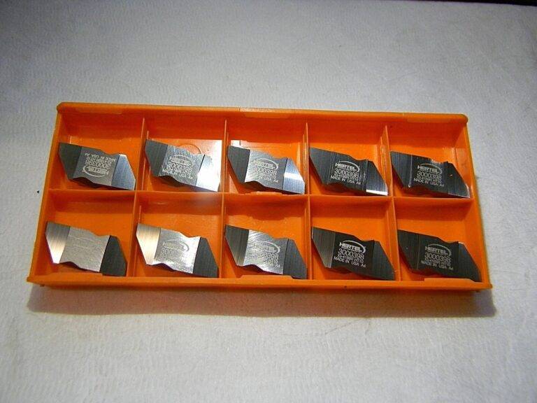Hertel Carbide Double Grooving Inserts IG-4189R Grade HT10 Qty 10 3000398