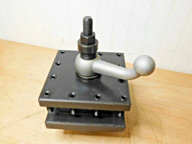 Interstate Standard Turret Tool Post 6" Square x 14" to 20" Lathe Swing ETP-6S