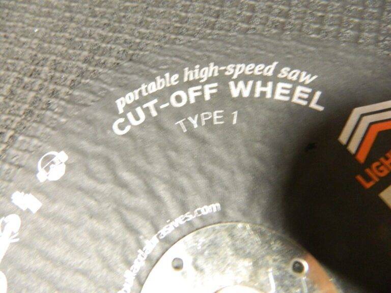 Cut-Off Wheel: Type 1, 14″ Dia, 1/8″ Thick, Aluminum Oxide Qty 5 KP9328