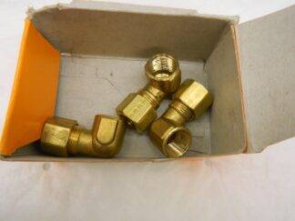 PARKER 3pk Compression Tube Female Elbow: 3/8-18″ 170C-8-6