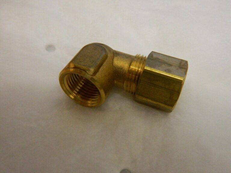 PARKER 3pk Compression Tube Female Elbow: 3/8-18″ 170C-8-6