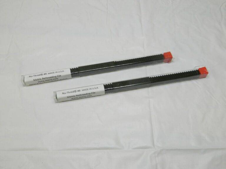 Nu-Thred #8 7/16 x 8-3/8″ OAL External Pipe Thread Restoring File Qty 2
