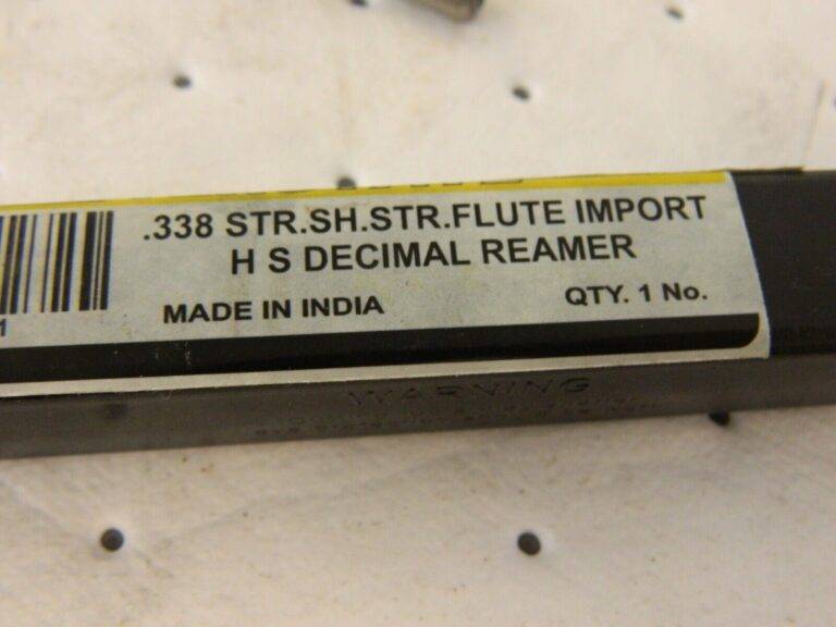 Chucking Reamer: 0.38″ Dia HSS 144429603800000