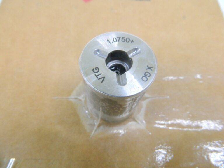 Vermont Gage Class X Plus Steel Pin Gage Go 1.0750” Plus Tolerance 191202110