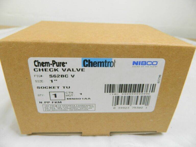 NIBCO Check Valve: 1″ Pipe Socket x Socket, 150 WOG MN801AA
