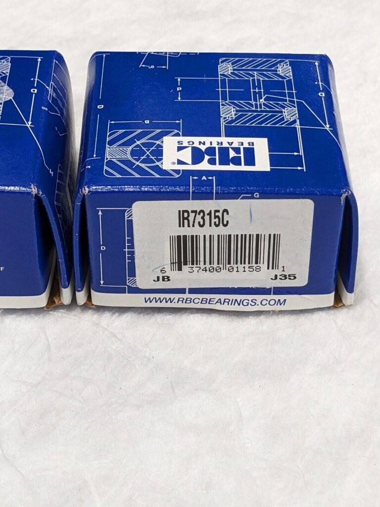 RBC Needle Roller Bearing: 1.5" Bore Dia, 1.75" OD, 1.26" OAW Qty 2 IR7315C