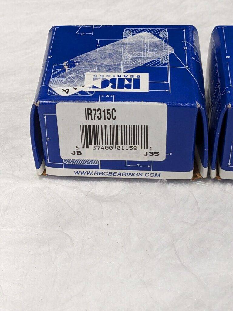 RBC Needle Roller Bearing: 1.5" Bore Dia, 1.75" OD, 1.26" OAW Qty 2 IR7315C