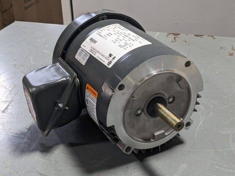 US Motors General Purpose C-Face Motor 1/2 HP 230/460v 3 Ph. U12S2ACR