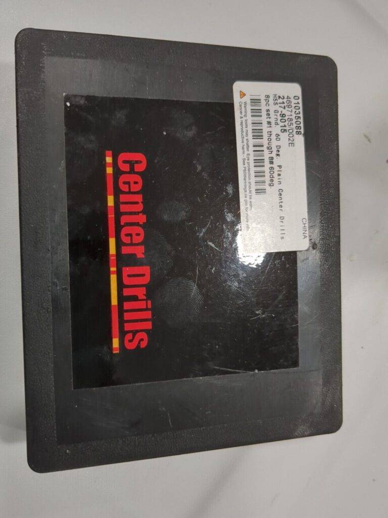 7 Pc High Speed Steel Combo Drill & Countersink Set 217-9015