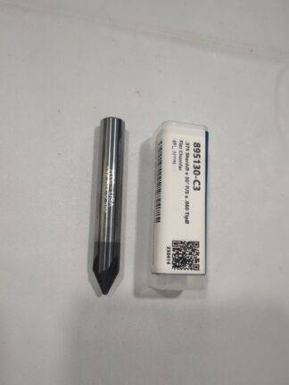 HARVEY TOOL Chamfer Mill 3/8" Dia 4 Flute, Solid Carbide 895130-C3