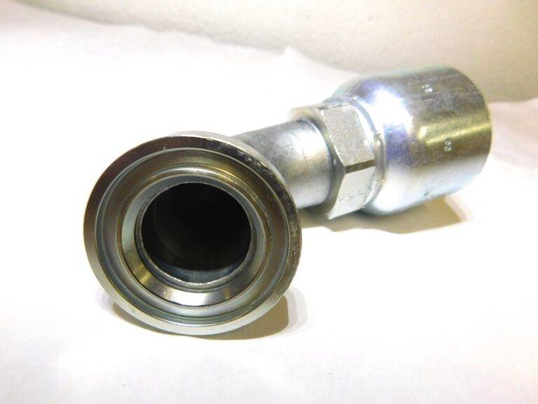 Parker Hydraulic Elbow Hose Fitting 67-1/2º 1.25” Code 61 Flange11871-20-20 USA